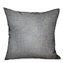 Plutus Brands Oxford Blaze Blue Solid Luxury Outdoor/Indoor Throw Pillow Thumbnail - 1