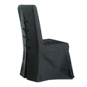 Padma's Plantation Pacific Beach Dining Chair - Black Thumbnail - 1