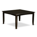 5 Piece Dining Set - Table & 4 Linen Chairs - 54x54 Inch Thumbnail - 1