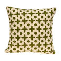 Trendy Beige Printed Throw Pillow for Home Decor, Durable and Stylish Thumbnail - 1