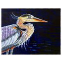 Betsy Drake Interiors Palette Blue Heron Place Mat Set of 4 Thumbnail - 1