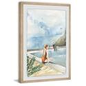 Back View Framed Painting Print - Large Artwork Home Decor Wall Decoration - Marmont Hill Thumbnail - 1
