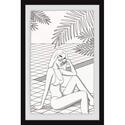 One Piece of Summer Framed Painting Print Thumbnail - 1