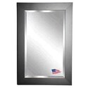 Rayne Black Satin Wide Wall Mirror Thumbnail - 1