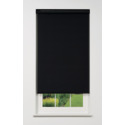 Linen Avenue Cordless 1% Solar Screen Standard Roller Shade, Black 39 1/2 W x 78 H Thumbnail - 1