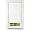 Linen Avenue Cordless 1% Solar Screen Standard Roller Shade, White 24 1/2 W x 78 H Thumbnail - 1