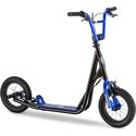 Mongoose Expo Kick Scooter, Front Suspension, 12-inch Air Tires, ages 6 and up, Blue Thumbnail - 1