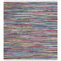 Safavieh RAR121M Rag Rug Collection Hand Woven Cotton Area Rug Thumbnail - 1
