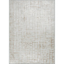 Soft Beige Modern Area Rug With Tan Details - Renwil Thumbnail - 1
