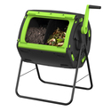 Maze 48 Gallon Compost Tumbler - Dual Compartment & Easy Turning Thumbnail - 1