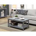Convenience Concepts Omega Coffee Table with Shelf Thumbnail - 1