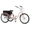 Schwinn Meridian Comfort Adult Tricycle with Basket, 26 Inch Wheels, 3 Wheel Bicycle, Single Speed Thumbnail - 1