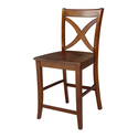 International Concepts Vineyard Counter Height Stool - 24" Seat Height Thumbnail - 1