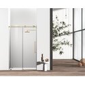 Elegant Kitchen and Bath Frameless shower door 48 x 76 Brushed Gold Thumbnail - 1
