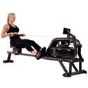 Water Rower - Sunny Health & Fitness Obsidian Surge 500 Thumbnail - 1