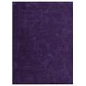Rugsotic Carpets Hand Knotted Gabbeh Silk 3'x5' Area Rug Solid Purple OJLS0111 Thumbnail - 1