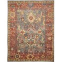 Grey/Red Traditional Rug - Sultanabad Wool Pile, 10'L x 8'W Thumbnail - 1