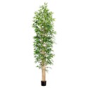 Nearly Natural 10ft. Artificial Bamboo Tree with Real Bamboo Trunks Thumbnail - 1