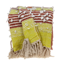 Parkland Collection Vanya Eclectic Multicolor 52" x 67" WOVEN HANDLOOM Throw Thumbnail - 1