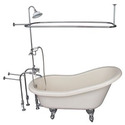 Acrylic Slipper Tub Kit 60 Shower & Bathtub - Barclay Products Thumbnail - 1