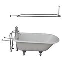 Cast Iron Roll Top Tub Kit 67 - Barclay Products Thumbnail - 1
