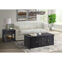 Picket House Furnishings Lift Top Coffee Table - 2 Drawer Storage Kahlil Thumbnail - 1