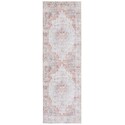 Safavieh Tucson 105 M/W S/R Rugs, Light Grey / Rust, 2'-6" X 14', Runner Thumbnail - 1