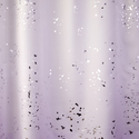 Saturday Knight Ltd Splatter shower Curtain - Purple Thumbnail - 1