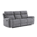 New Classic Furniture Omni Dual Recliner Sofa-Gray Thumbnail - 1