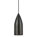 Cal Lighting Brushed Steel Pendant LightModern Farmhouse Lighting Oil Rubbed Bronze, Lifestyle, Brushed Steel, Metal, Round, 60W Thumbnail - 1