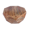 The Urban Port Diamond Shape Acacia Wood Coffee Table With Smooth Top Thumbnail - 1
