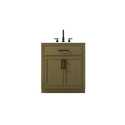 Elegant Kitchen and Bath Alden 30 inch Single Bathroom Vanity in Chestnut Brown Thumbnail - 1