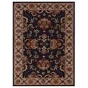 Rugsotic Carpets Hand Tufted Wool 4'x6' Area Rug Oriental Black White OJK00705 Thumbnail - 1