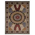 Rugsotic Carpets Hand Knotted Isfahan Woolen 5' 4'' x 7' 10'' Vintage Area Rug Blue IF0107 Thumbnail - 1