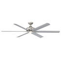 Stainless Steel Ceiling Fan 70 LED 14W Light - Wind River Fans Thumbnail - 1