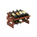 Wooden Mallet 8 Bottle Dakota? Wine Rack with Display Top Thumbnail - 1